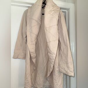 Young Fabulous & Broke Cream Teddy Jacket